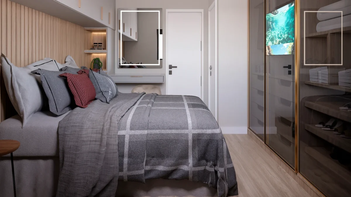 Imagem sobre Apartamento Essencia Campolim Suite