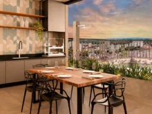 Imagem sobre Area Gourmet Apartamento Essencia Campolim