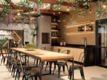 Imagem sobre Area Gourmet Churrasqueira Apartamento Taquaral Residence