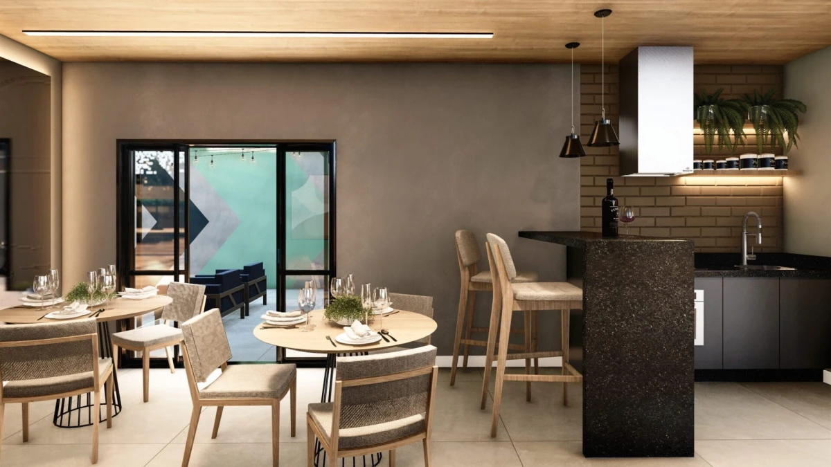 Imagem sobre Area Gourmet Completa Apartamento Taquaral Residence