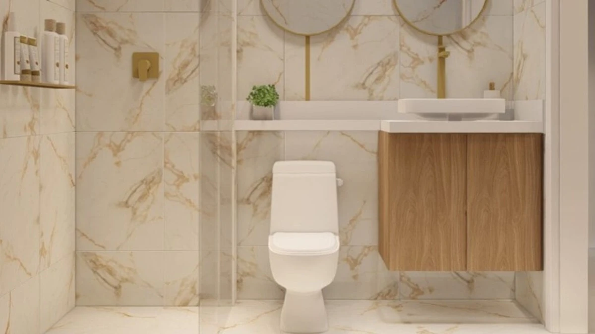 Imagem sobre Banheiro Apartamento Taquaral Residence