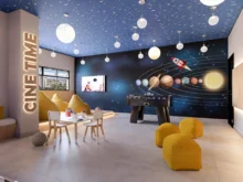 Imagem sobre Cinema Apartamento Essencia Campolim