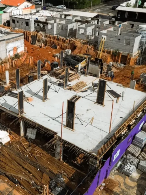Imagem sobre Estagio da Obra Taquaral Residence Campinas