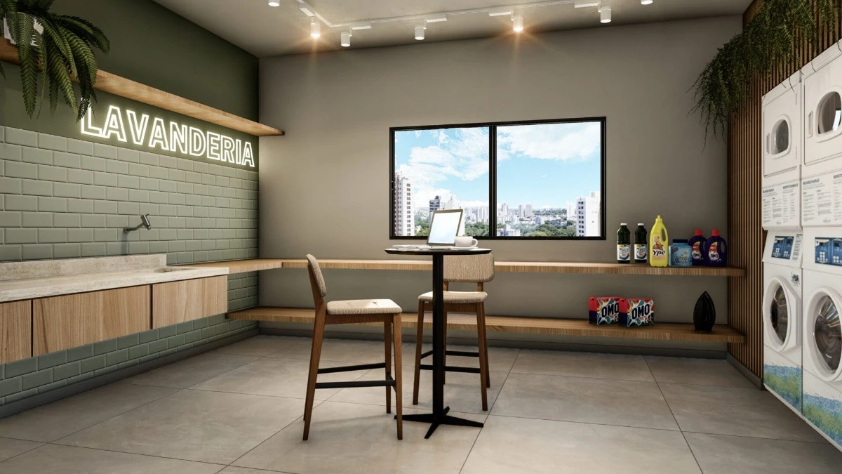 Imagem sobre Lavanderia Apartamento Ipa Club Sorocaba