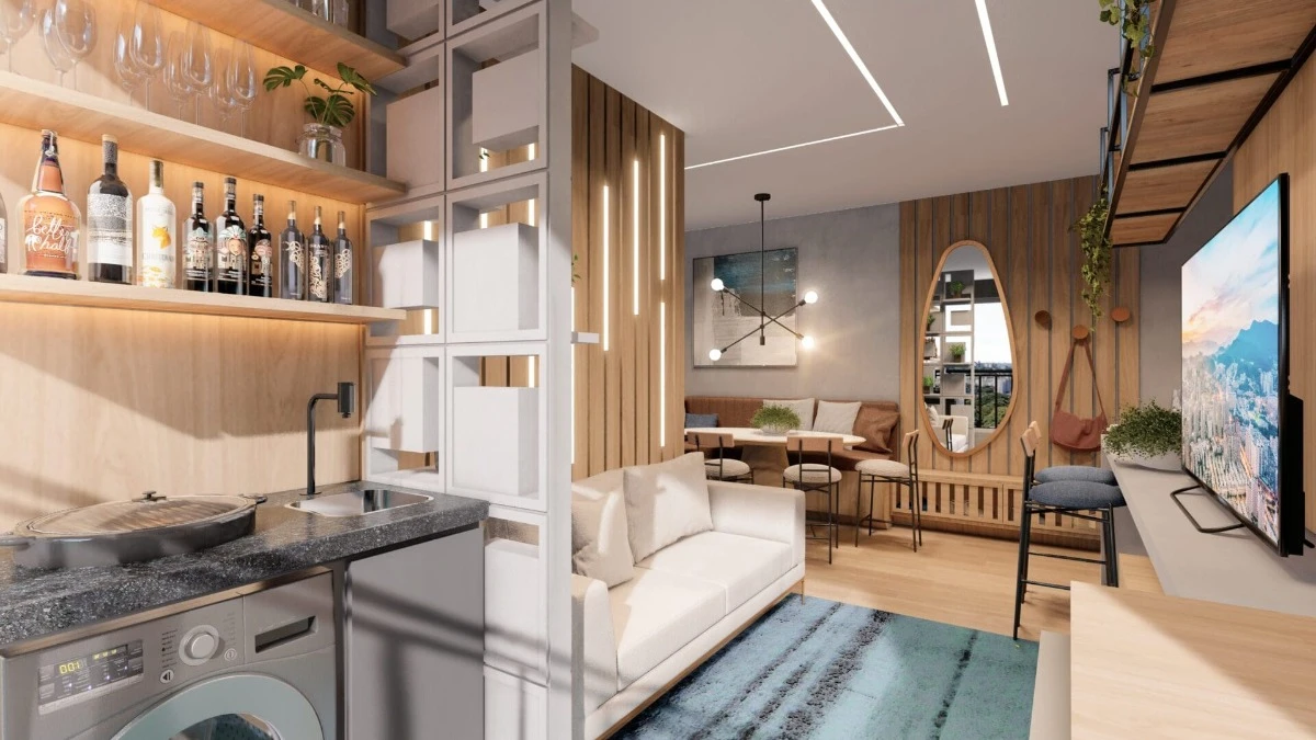 Imagem sobre Lavanderia Apartamento Mansoes Residencial