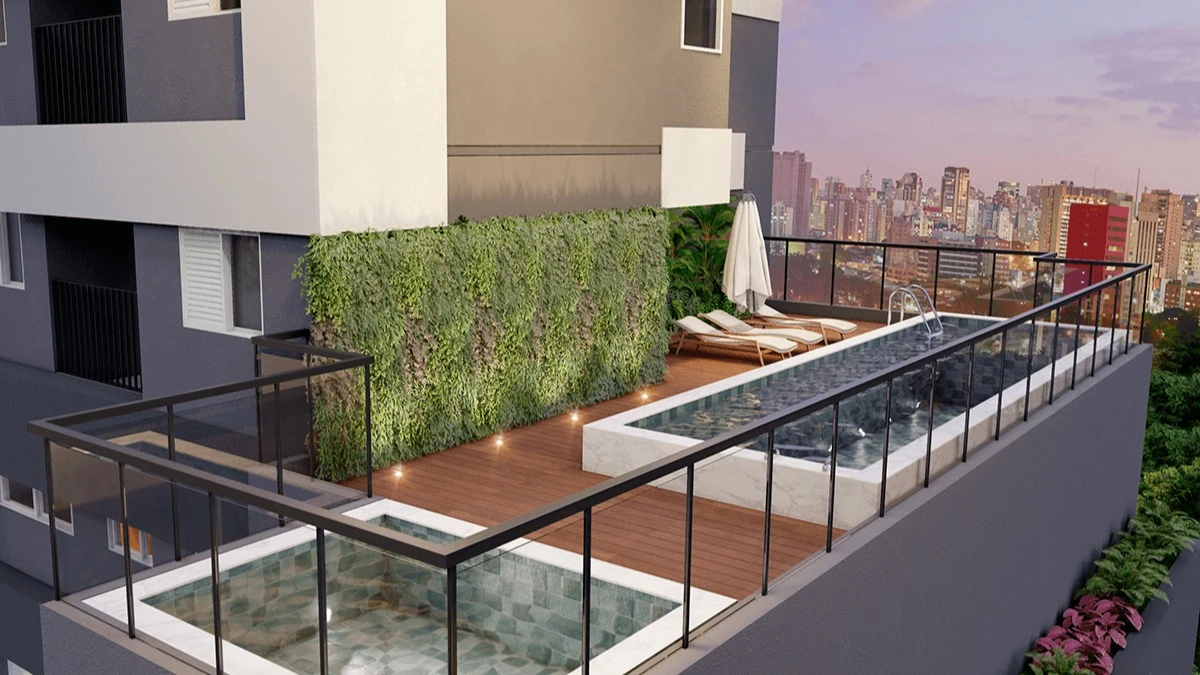 Imagem sobre Piscina Apartamento Yees Tatuape