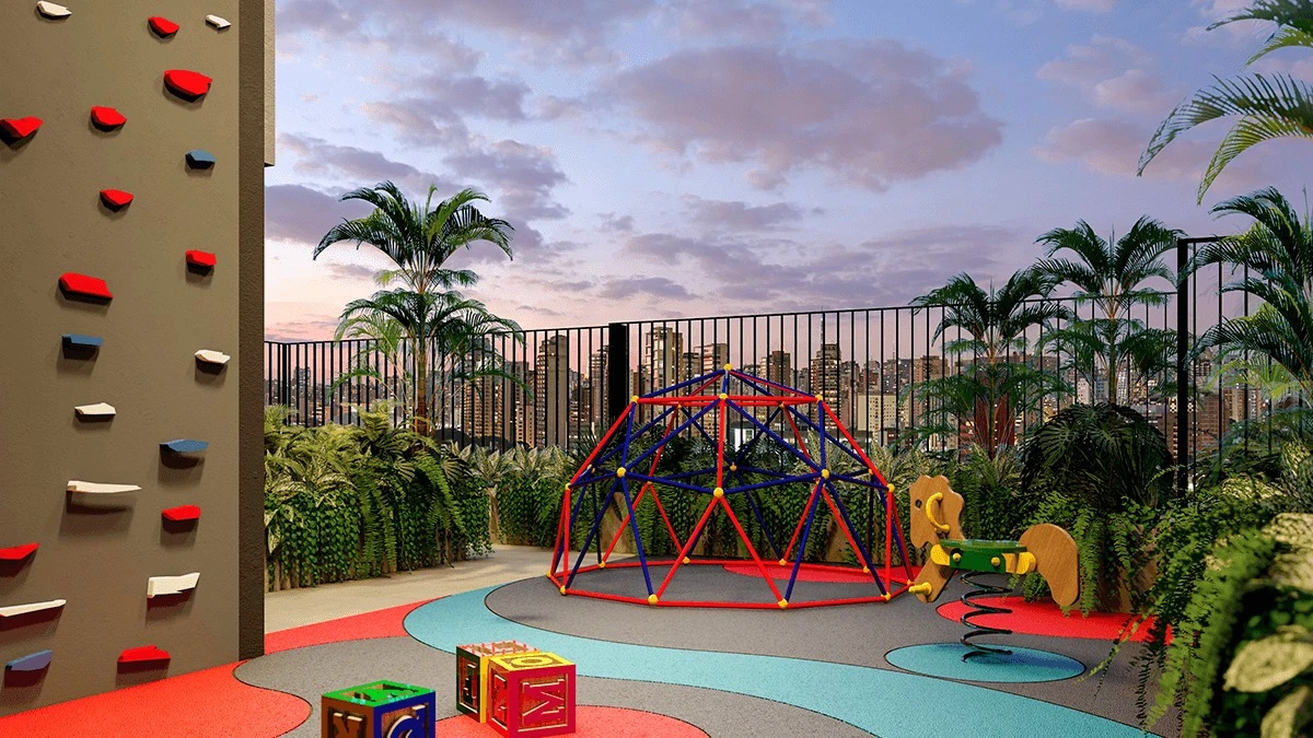 Imagem sobre Playground Apartamento Yees Tatuape