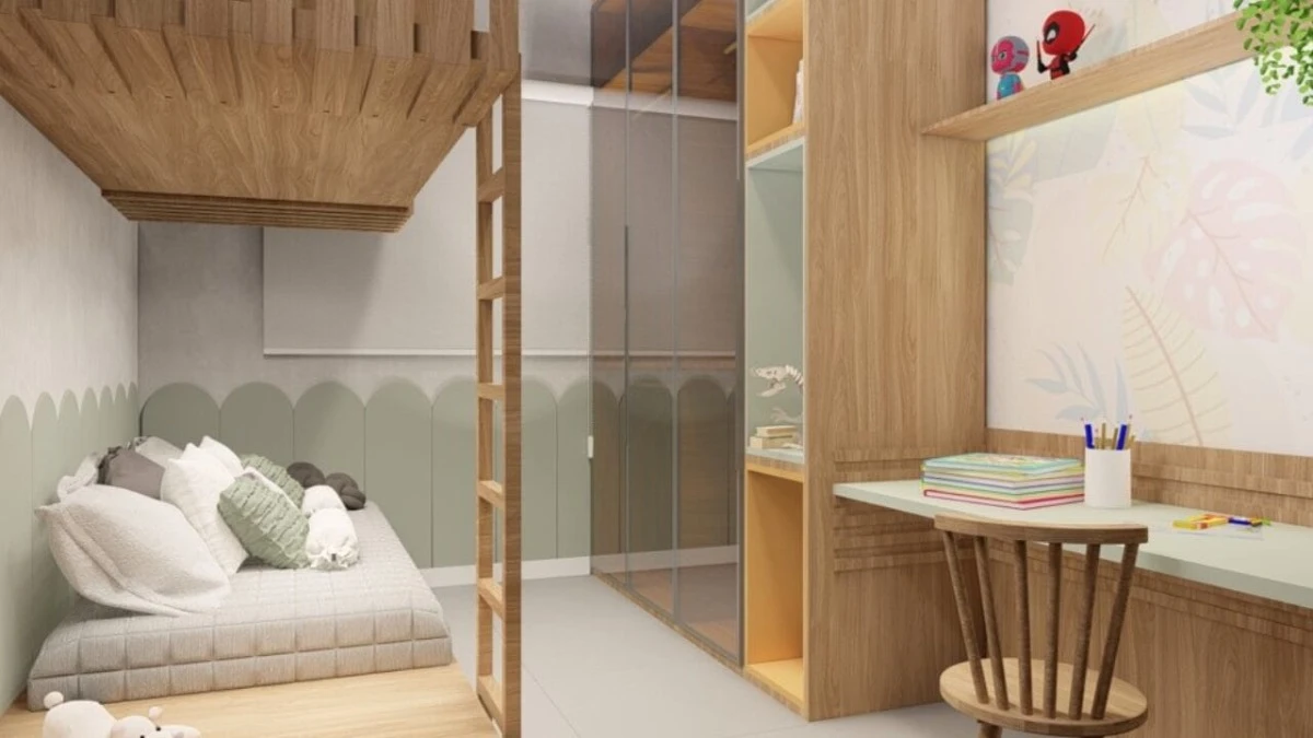Imagem sobre Quarto de Crianca Apartamento Taquaral Residence