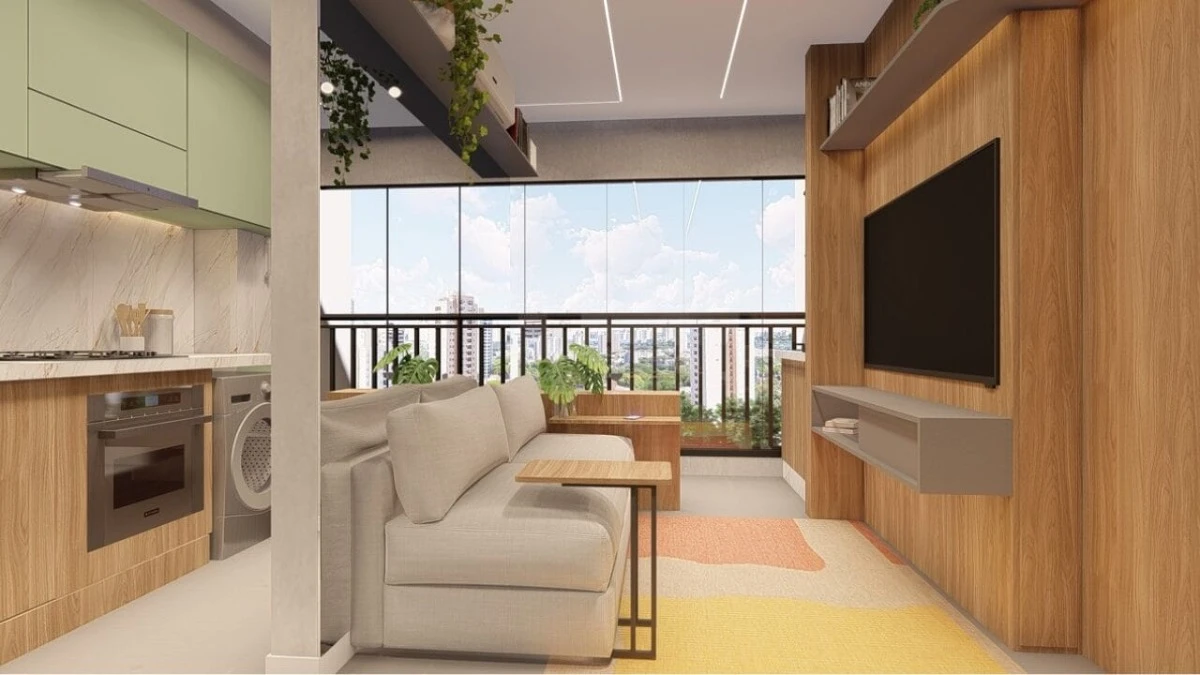 Imagem sobre Sala Apartamento Taquaral Residence