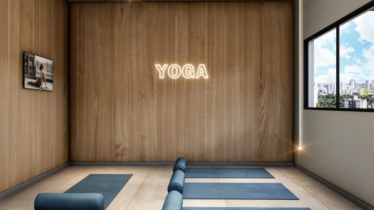 Imagem sobre Sala de Yoga Apartamento Ipa Club Sorocaba