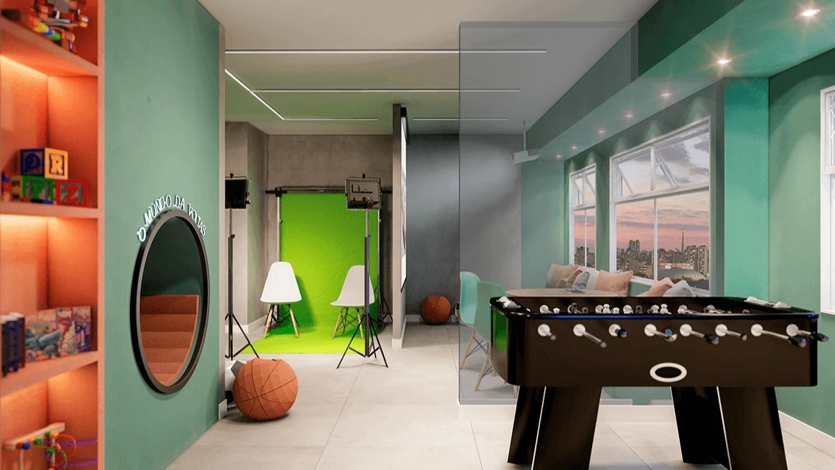 Imagem sobre Salao de Jogos Apartamento Yees Tatuape