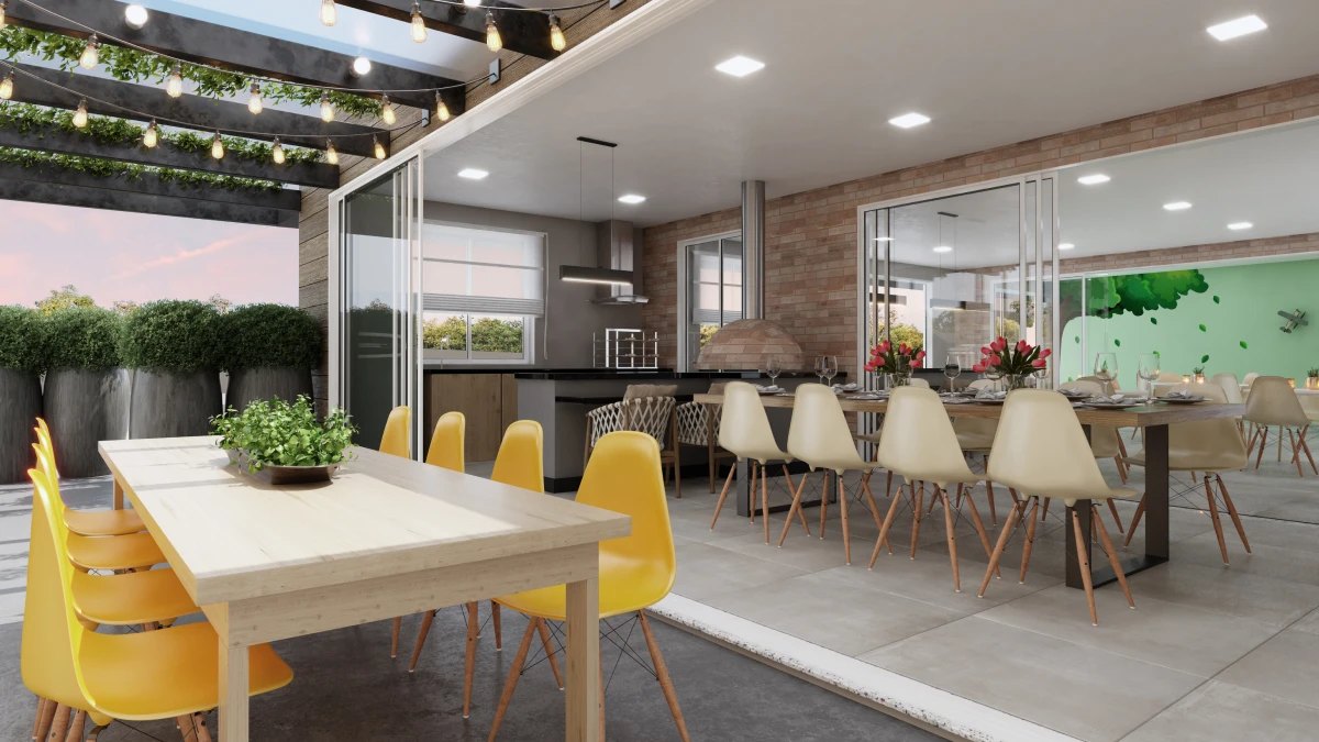 Imagem sobre Area Gourmet Apartamento Jjr Buena Vista