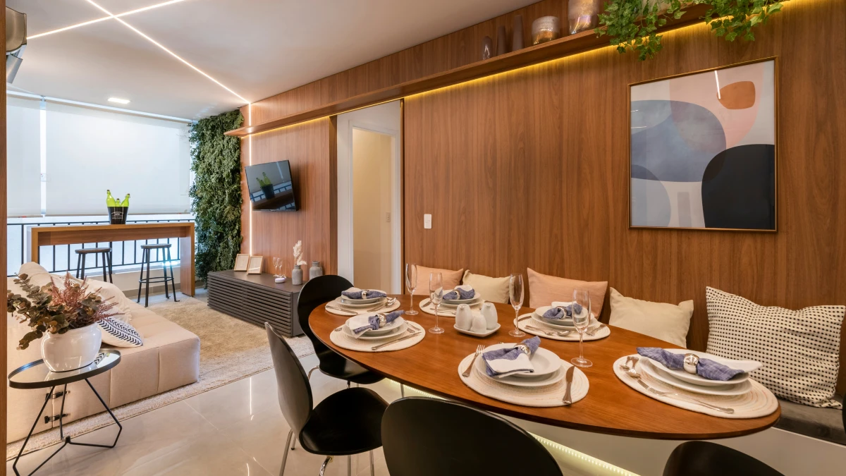 Imagem sobre Sala de Jantar Apartamento Jjr Buena Vista