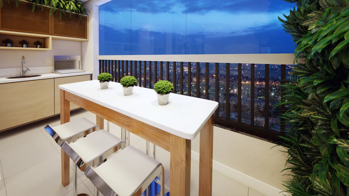 Imagem sobre Varanda Gourmet Apartamento Jjr Buena Vista